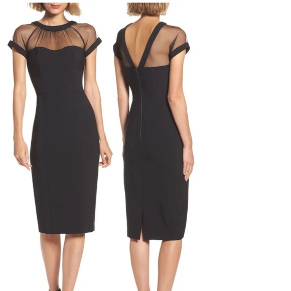 Maggy London Dresses & Skirts - Maggy London petite NWOT illusion dress
